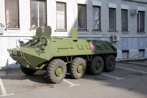 Харьков будут патрулировать милицейские БТРы