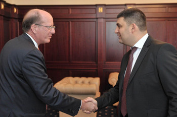 Переговоры В. Гройсмана с вице-президентом Европейского банка реконструкции и развития