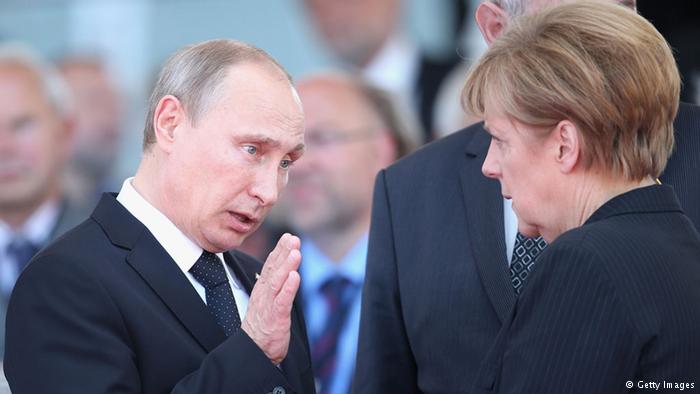 Нашла коса на камень: Путин и Меркель не сошлись во взглядах на украинский кризис