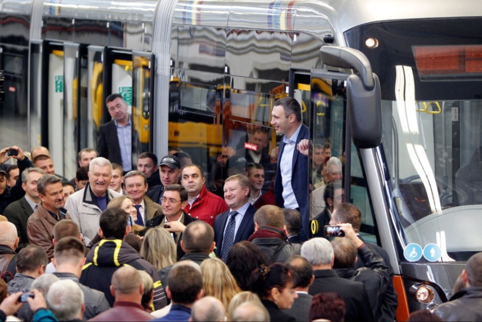 Кличко пообещал Киеву новые трамваи