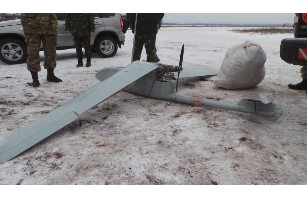 Беспилотник, сбитый вчера силами АТО, был изготовлен в РФ в 2009 году – СНБО