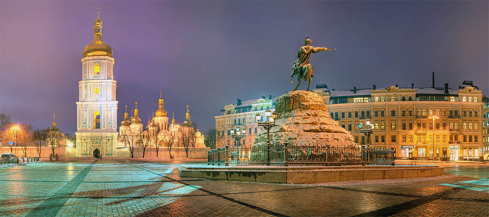 Новогодние гуляния теперь будут проходить не на Майдане, а на Софиевской площади — КМДА