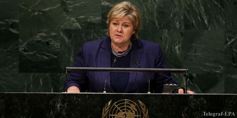 Премьер-министр Норвегии: Мы готовы поддерживать Украину на пути верховенства права