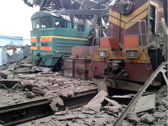 Лысенко: Сепаратисты восстановили Дебальцевский железнодорожный узел
