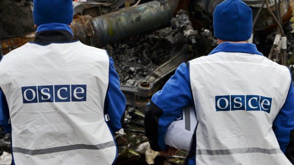Наблюдатели ОБСЕ на Донбассе зафиксировали передвижение конвоя с российскими номерами