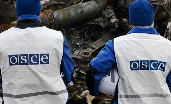 ОБСЕ: Возле Авдеевки мина пролетела в 5 метрах от машины наблюдателей