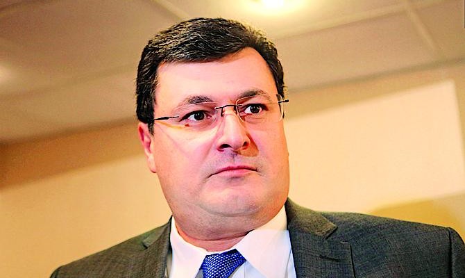 В Раде зарегистрирован проект постановления об отставке министра Квиташвили
