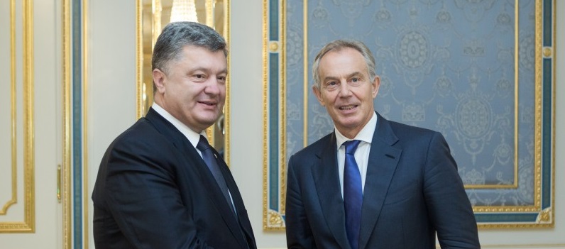Петр Порошенко предложил Тони Блэру работу в Украине