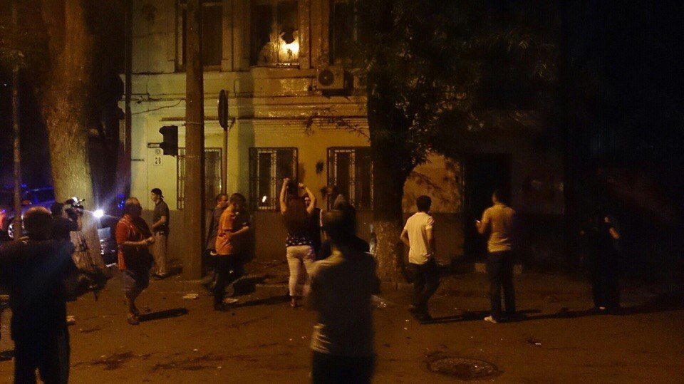 На украинское консульство в Ростове-на-Дону совершено нападение