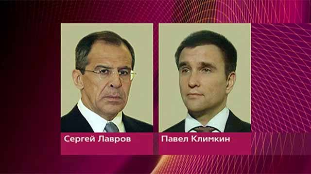 Климкин и Лавров обсудили ситуацию в Донбассе