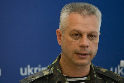 Лысенко: У сил АТО на линии огня нет вооружений, снаряды которых могут долететь до Донецка
