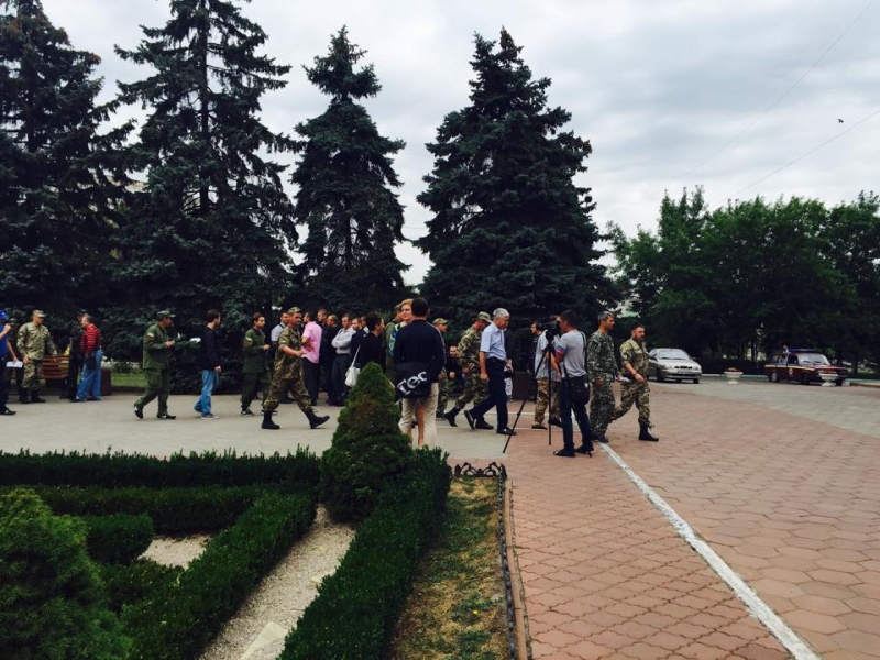 Бойцы АТО блокировали работу Ильичевского горсовета – СМИ