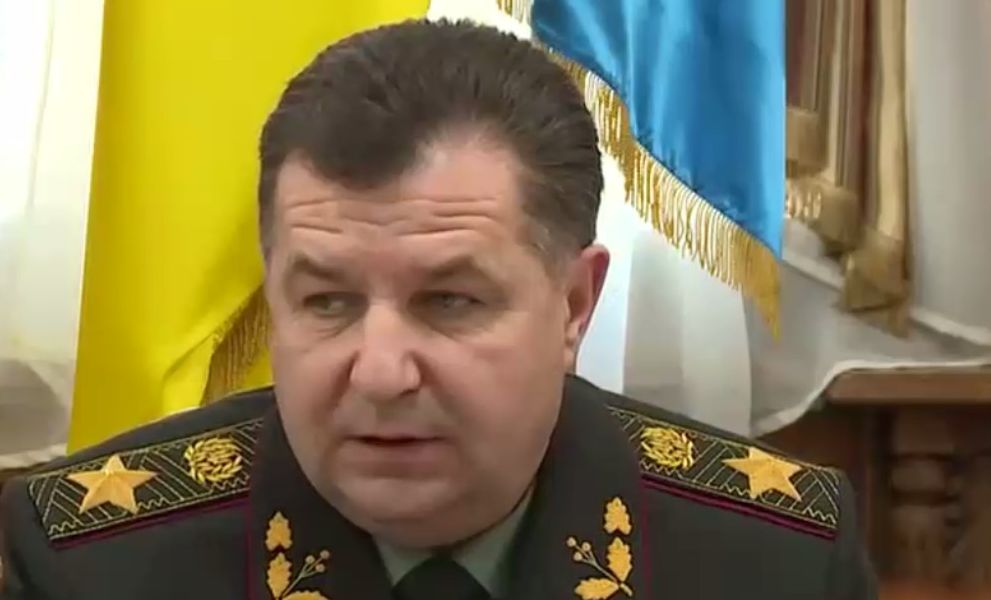 Полторак обещает очистить ВСУ от пьющих солдат и плохо работающих генералов