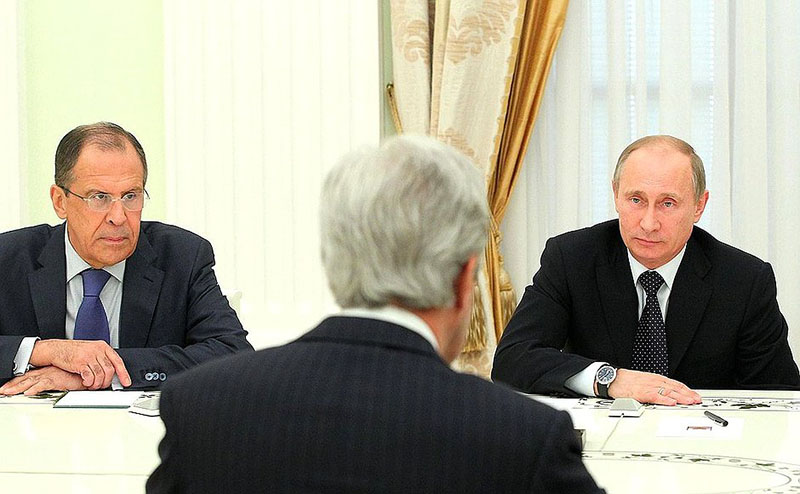 Обнародованы основные итоги встречи Путина, Лаврова и Керри