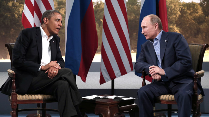 Путин обсудил с Обамой ситуацию в Украине и Сирии