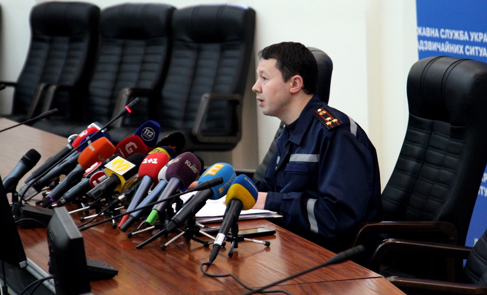 Представитель ГосЧС прокомментировал обвал части дома в Киеве