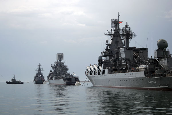 Россия увеличит численность кораблей и подлодок в Крыму