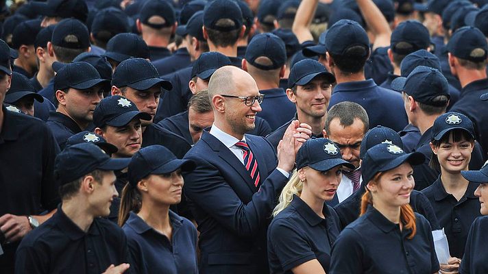 Новая полиция соответствует европейским стандартам, – Яценюк