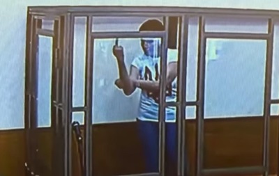 Савченко продемонстрировала судьям средний палец (видео)