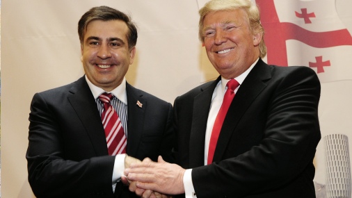 Саакашвили надеется, что Трамп изменит мнение о Путине «в правильном направлении»