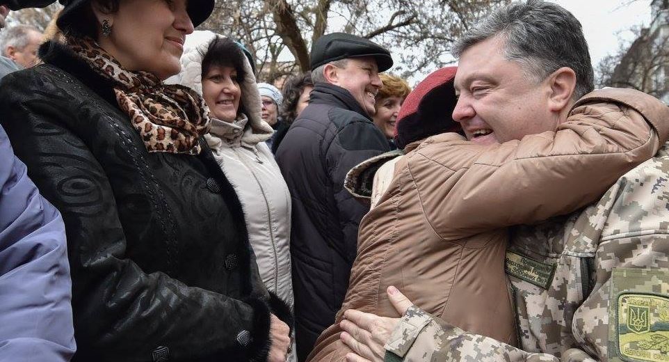 Мы освободили две трети Донбасса, – Порошенко