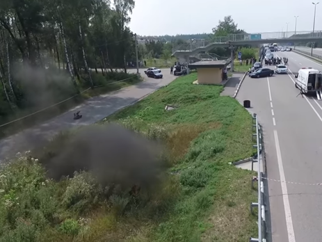 Обнародовано видео обезвреживания взрывчатки на пути Крестного хода