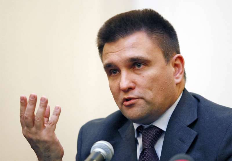 Климкин обвинил Россию в «комедийном подходе» к прекращению огня на Донбассе