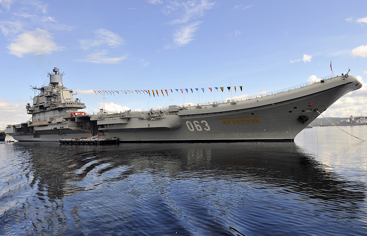 Россия направляет в Средиземное море тяжелый авианесущий крейсер