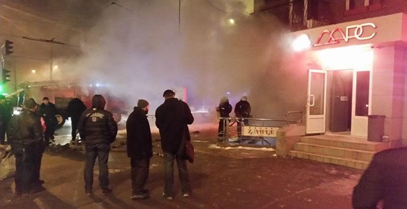 В центре Харькова произошел взрыв