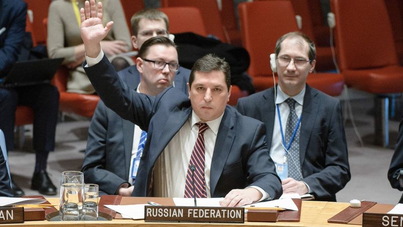 Песков считает обоснованной риторику Сафронкова в ООН