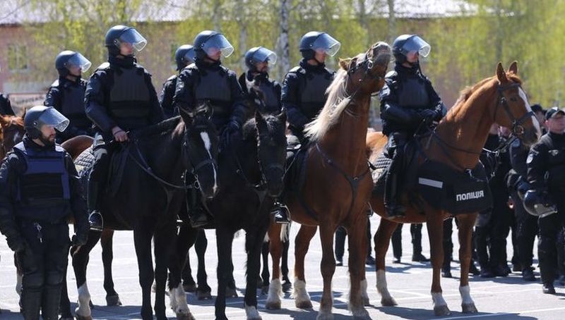 Полиция и Нацгвардия провели учения по безопасности во время Евровидения