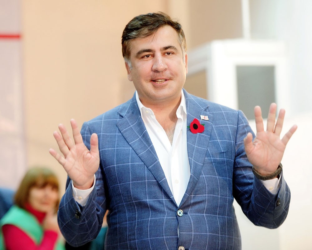 Видео: Саакашвили обозвал министра юстиции «ублюдком» и «мерзавцем»