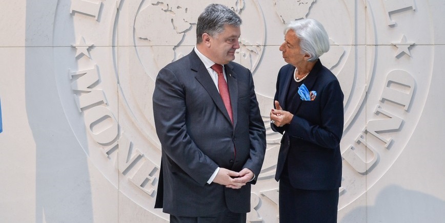 Порошенко провел встречи с главами МВФ и Всемирного банка