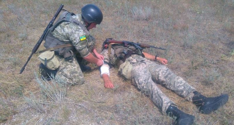 Пограничники проводят учения возле Крыма