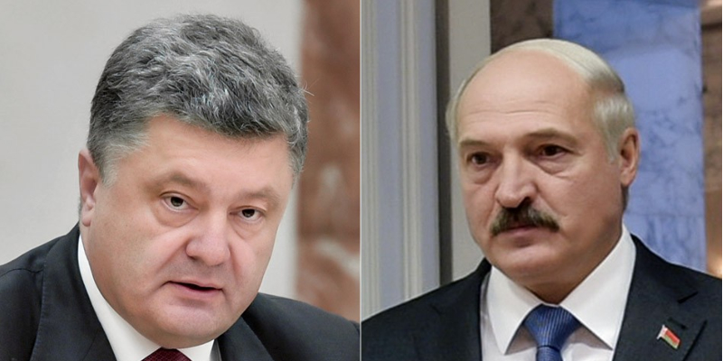 Порошенко поздравил Лукашенко с Днем независимости Беларуси