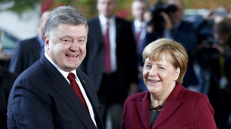 Порошенко и Меркель скоординировали позиции по реализации «Минска»