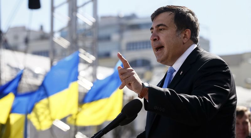 Сторонники Саакашвили собираются на Майдан
