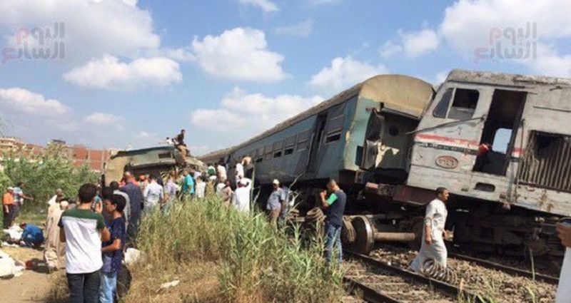 Столкновение поездов в Египте: 29 погибших