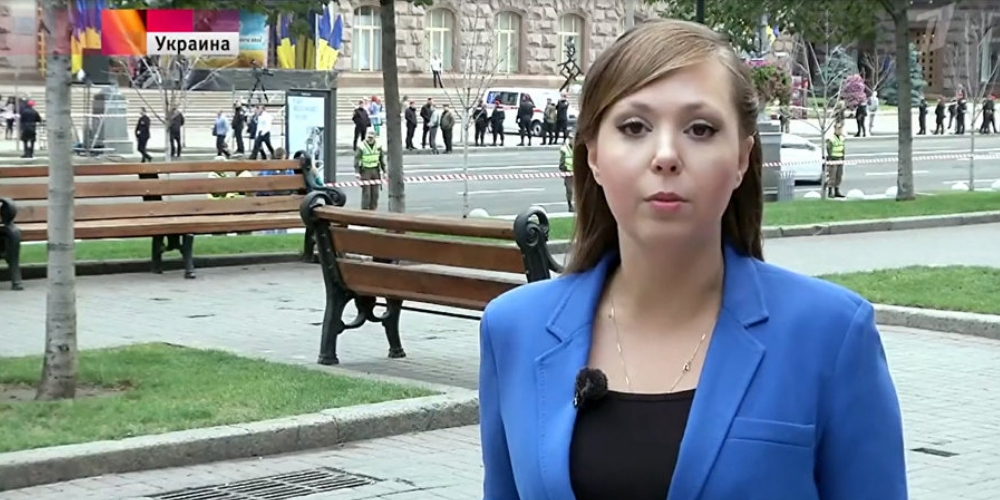 Первый канал РФ заявил о возможном похищении своей журналистки в Киеве