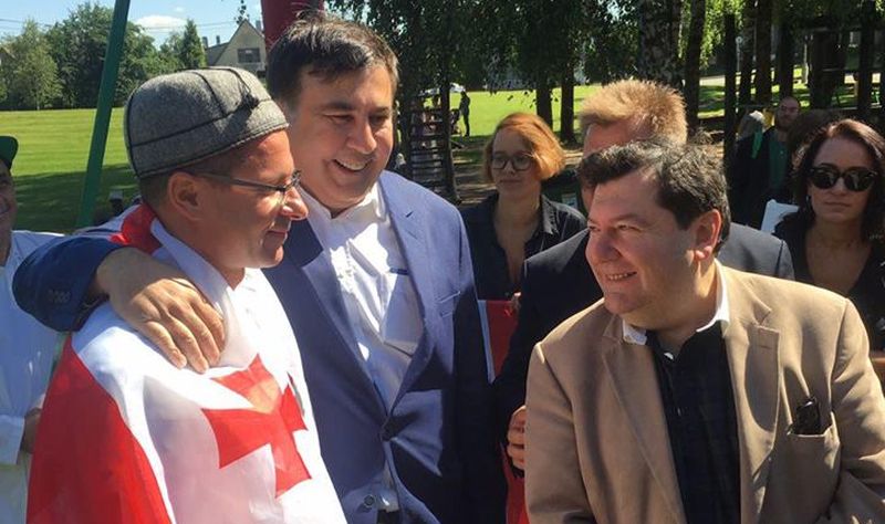 Саакашвили: приятно находиться в братской Литве