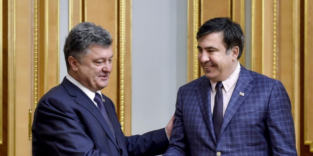 Порошенко: Надеюсь, Саакашвили будет прорываться в Грузию так же, как в Украину