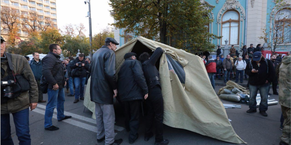 Киевсовет: Мы получаем жалобы из-за перекрытия улицы Грушевского