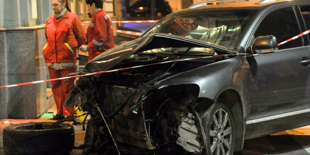 Второй участник ДТП в Харькове заявил, что «Lexus вылетел на бешеной скорости»