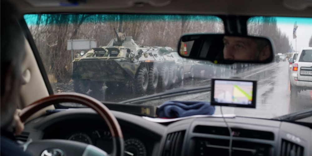 ОБСЕ опубликовала фото техники в Луганске
