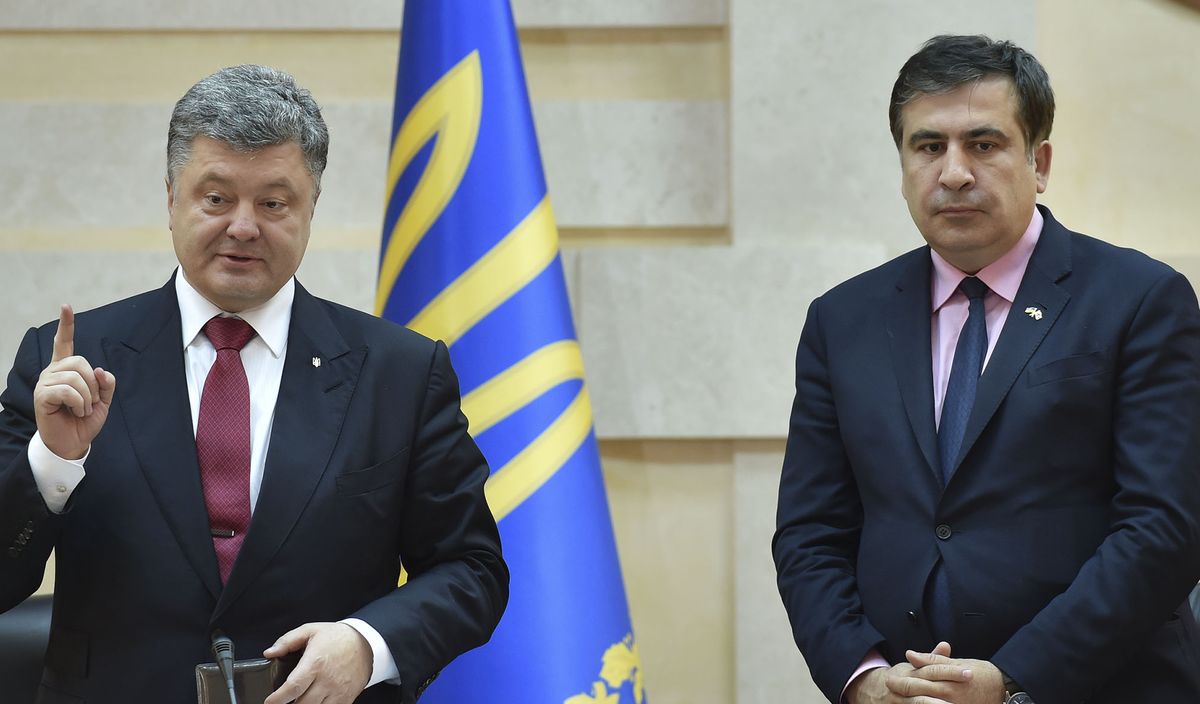 Саакашвили заявил о возможности диалога с Порошенко