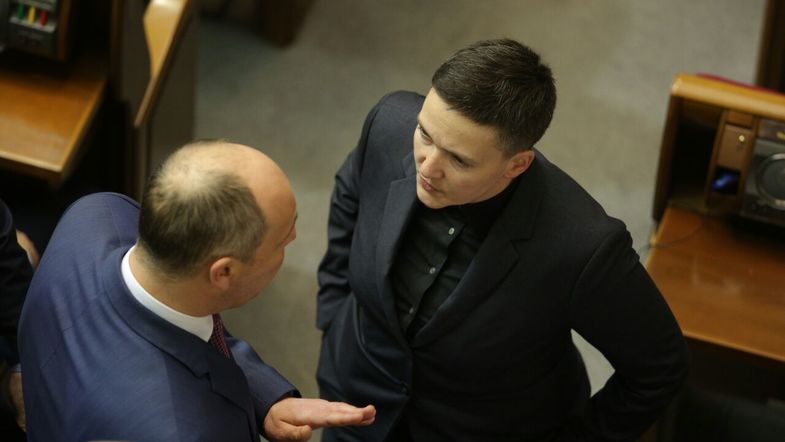Савченко заподозрила двух депутатов в работе на Россию