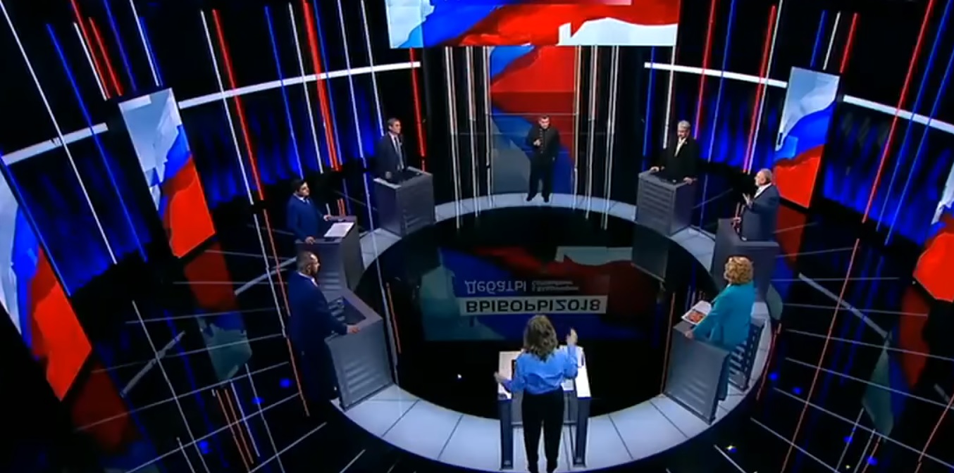Видео: Собчак и Жириновский снова поругались на дебатах