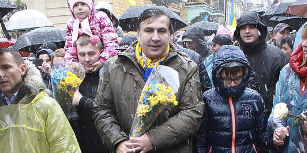 Саакашвили назвал дату следующего марша в Киеве