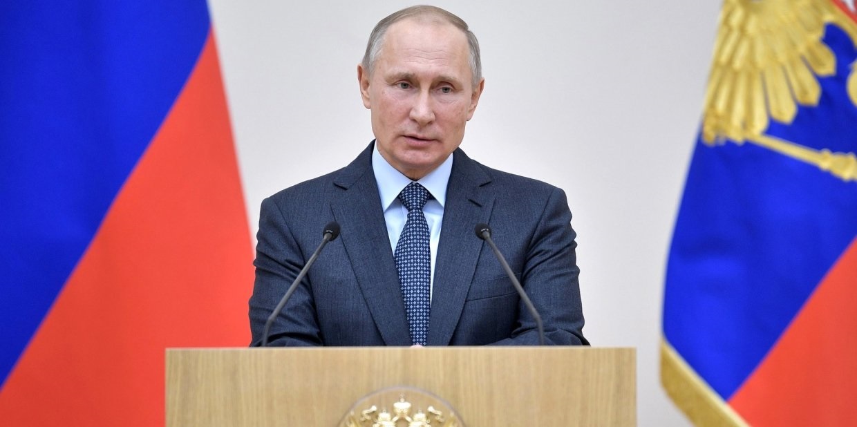 Путин обратился к россиянам по случаю победы на выборах
