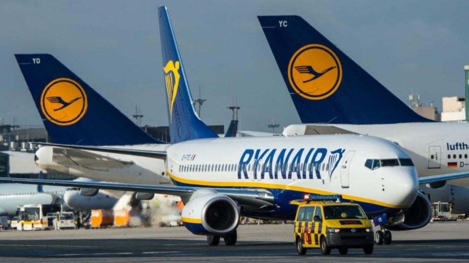 Опубликовано расписание полетов Ryanair из Украины